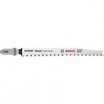 Bosch Professional 100 x Hojas de sierra de calar T 144 DP Precision for Wood