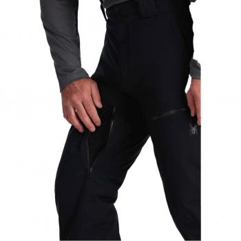 Pantalón de esquí Spyder Dare Lengths para hombre, color negro, talla M, con aislamiento PrimaLoft Silver Eco