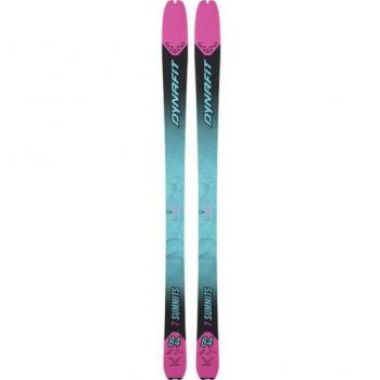 Esquís de travesía Dynafit Seven Summits azul rosa mujer - 158