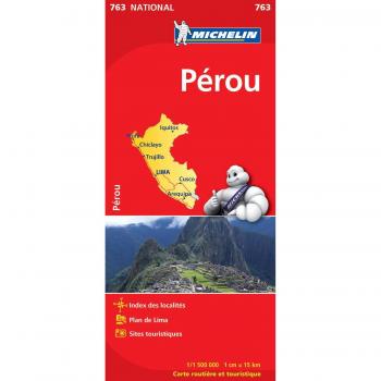 Mapa Nacional Perú 2024 - Mapa físico, actualizado, escala detallada, incluye carreteras y caminos principales, información geográfica relevante