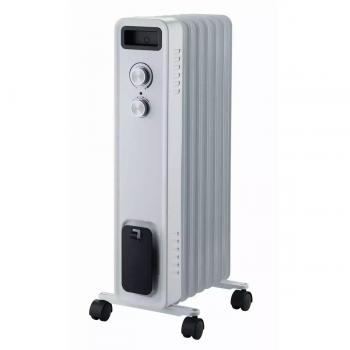 Radiador de Aceite Dedra 1500W - 7 Aletas, Regulación Suave