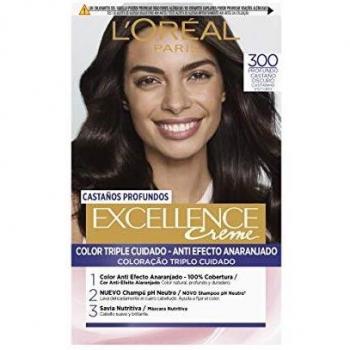 L'Oréal Paris Excellence Brunettes Color Treatment 1 un. 300 - True Dark Brown