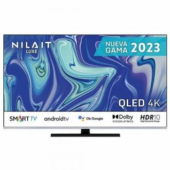 Televisor Inteligente Nilait Luxe 55 QLED UHD 4K con HDR10 y Subwoofer