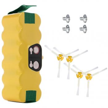Powerextra iRobot Roomba Batería 4500mAh Ni-MH 14.4V Batería para iRobot Roomba Series 510 530 535 540 550 560 570 580 610 760 770 780 800 870