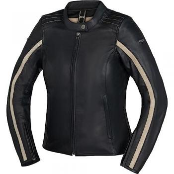 Chaqueta de Moto para Mujer iXS Classic Stripe Negra