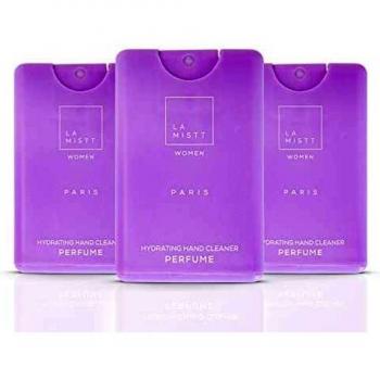 Desinfectante de manos perfumado paris z pack 3 uds 70 alcohol colonia higienizante de manos en spray de bolsillo la mistt