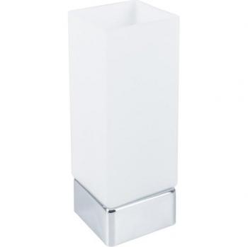 Lámpara de escritorio moderna Otto Chrome, Lámpara de mesa moderna Cromo 1 luz con pantalla blanca, E14