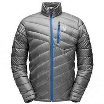 Spyder Men's Syrround Down Jacket Abrigos de plumón, Hombre, MAR Polar/Turco, L
