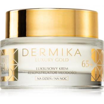 Dermika Luxury Gold 24k Restorative Anti-Aging Cream 65+ Day/Night 50 ml