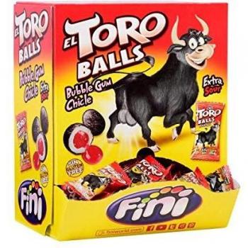 Chicles Fini Boom Toro Balls 200 unidades