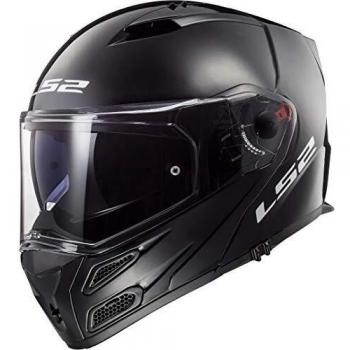 LS2 Casco de moto FF324 METRO EVO Negro P/J, Negro, XS