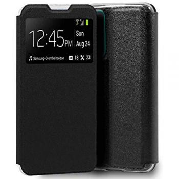 Funda Libro Soporte con Ventana Negra para Realme 7 5G