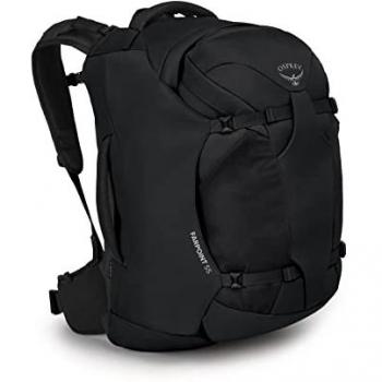Osprey Farpoint 55 Backpack - Black, Polyester, One Size