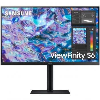 Samsung ViewFinity S6 LS27B610EQUXEN 27 QHD (2560x1440) IPS Monitor, 75Hz, FreeSync, Negro