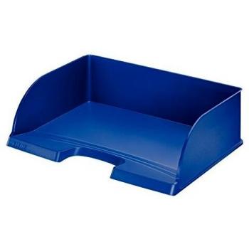LEITZ 52190035 - Bandeja Plus JUMBO de acceso apaisado color azul