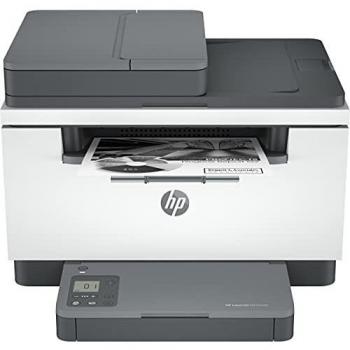 HP Laserjet MFP M234sdn 6GX00F, Impresora Láser Multifunción, Imprime, Escanea, Copia, Fast Ethernet, USB 2.0, Smart App, Panel de Control con Botones LED, Blanca y Gris