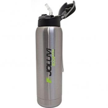 Botella de Agua Joluvi Termo Ecopop 500ml Gris Multicolor Plástico