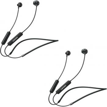 Auriculares Inalámbricos Originales Lenovo SH1, Bluetooth 5.0, Resistencia al Agua IPX5, Magnéticos, Banda para el Cuello, Deportivos