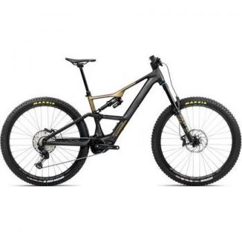 Bicicleta Eléctrica de Montaña Orbea Rise LT H10 29'' XT M8100 2025 - Suspensión Completa, Color Negro-Verde