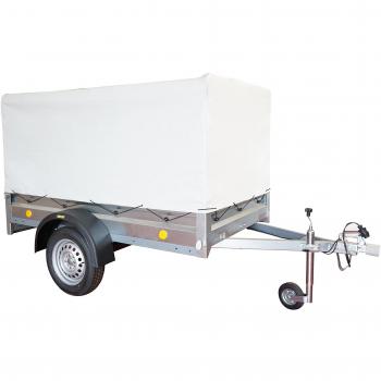 Neptun Remolque de coche 2.08m x 1.20m con toldo