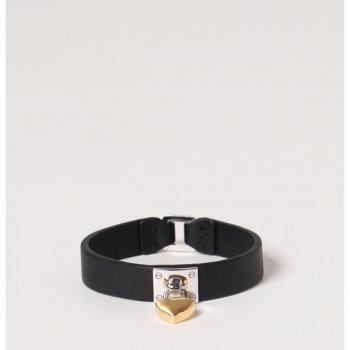 AMBUSH Women's Black Jewelry Collection - Size 2, Heart Padlock Bracelet & Necklace Set