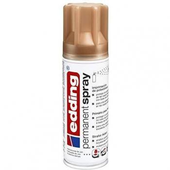 Edding 5200-997 - Spray de pintura acrílica, secado rápido sin burbujas para poliestireno, color Marfil mate