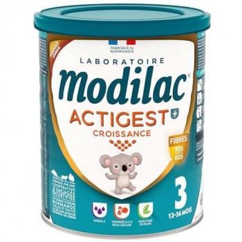 Modilac Actigest + Crecimiento Leche en Polvo 800g para Niños de 12 a 36 Meses