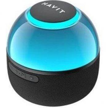 Altavoz Inalámbrico Bluetooth HAVIT SK900BT 360º RGB, 3W, 6 Horas de Autonomía, Negro