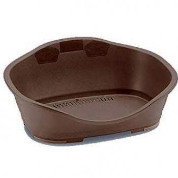 Cama de Plástico Beige Sleeper para Perros 96x66 cm