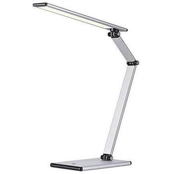 Lámpara de Escritorio LED Hansa Slim 7W Espacio Plateado con Dimmer