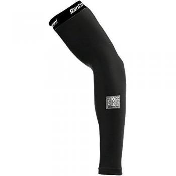 Santini 365 Totem - Manguitos de Ciclismo para Hombre, Color Negro, Talla XL/2XL