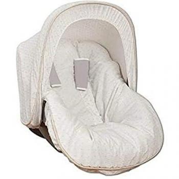 Babyline 7000623 - Colchoneta portabebé con capota y cubrearnés de regalo