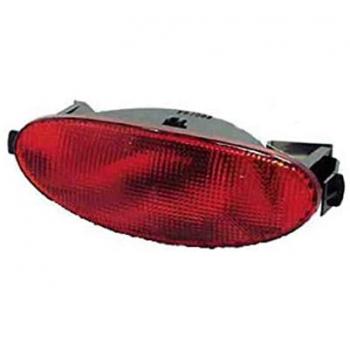 Piloto trasero antiniebla para Peugeot 206 (1998-2009), recambio nuevo, incluye portalámparas, color rojo