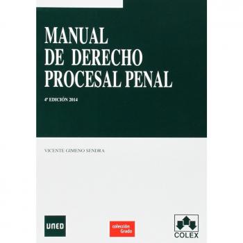 Manual de derecho procesal penal