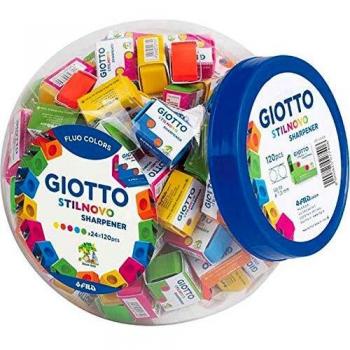 Sacapuntas Giotto Stilnovo Plástico 120 Piezas