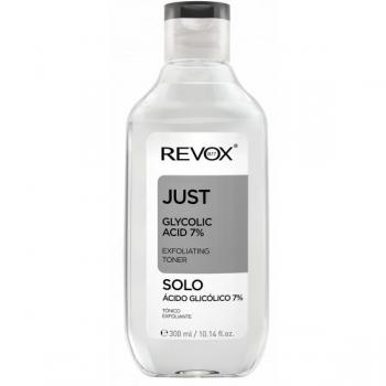 Tónico Exfoliante Just ácido Glicólico 7% - Revox B77: Fórmula Antiedad de 300 ml