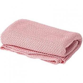 Mantita termoclimática y antihumedad de bambú para bebé - color rosa