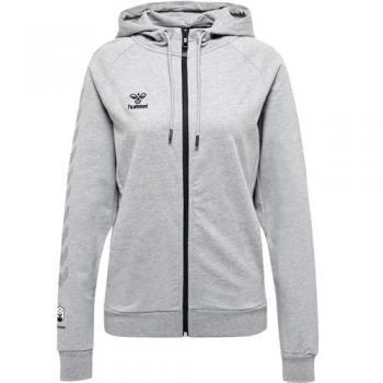Hummel Move Grid Women's Cotton Zip-Up Hoodie