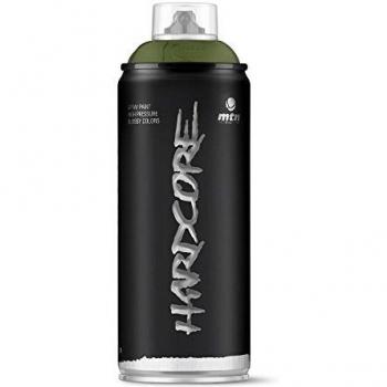 Spray de pintura Hardcore MTN 400 ml - Verde Oliva R-6003 Alta Presión