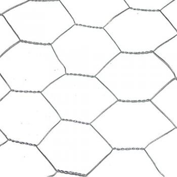 Malla para animales gris de triple torsión, 1 m de altura x 10 m de longitud, malla de 40 mm x 40 mm