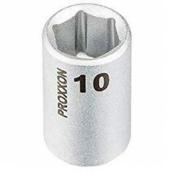Proxxon 23 722 Vaso de 1/4, Tamaño 10mm, Longitud Total 25mm