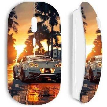 Ratón Inalámbrico GTR R35 Blanco con WiFi y llave USB nano incluida