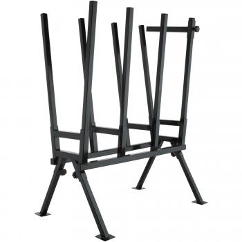 TecTake Caballete para sierra eléctrica Hendidora de madera Soporte serrar leña - varios modelos -