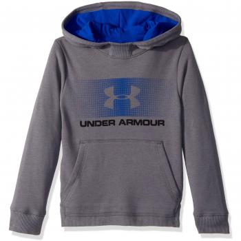 Under Armour CTN French Terry Hoody Sudadera, Niños, Gris