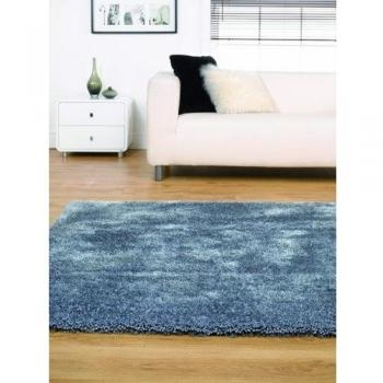 Agnello Silver Rug Rug Size: 150cm x 75cm