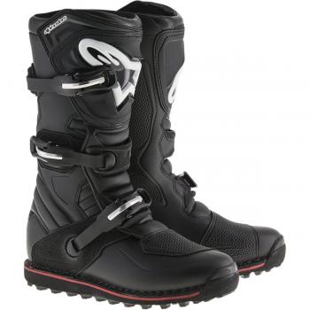 Alpinestars Tech T Offroad Motorcycle Boots Black-Red Size 38