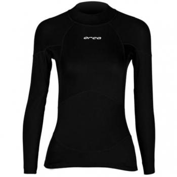 Camiseta interior Orca Base Layer manga larga negro mujer - L
