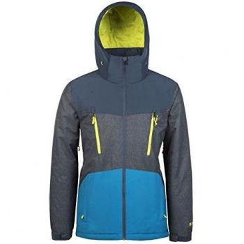 Protest Tailgrab 18 Chaqueta, Hombre, Azul/Gris, L