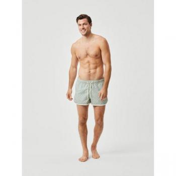 Björn Borg Borg Retro Print Swim Shorts Green, M