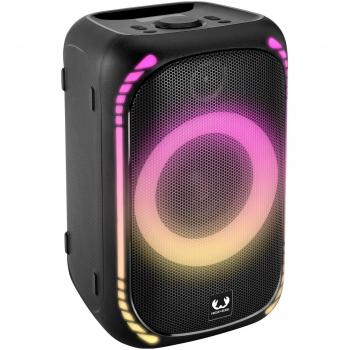 Altavoz Bluetooth Portátil Fresh 'n Rebel Party Loud M - 50W, IPX7, Autonomía de 20h, Efectos de Luz